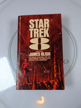 Star Trek 8 by James Blish - Red Cover Paperback